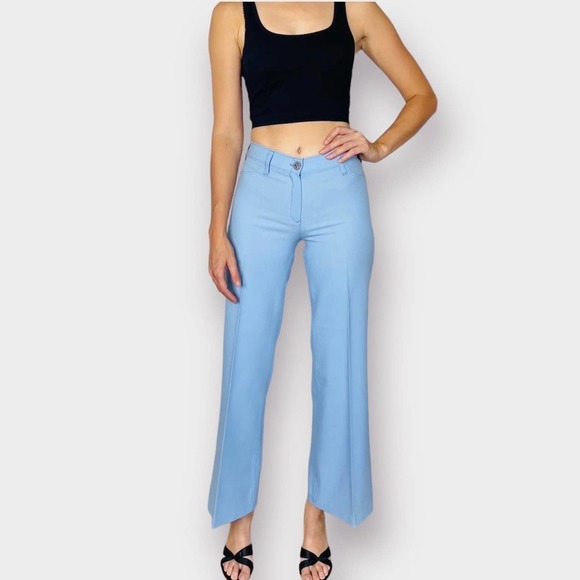 70s Sears Mates‎ Blue Bellbottoms - Picture 1 of 5